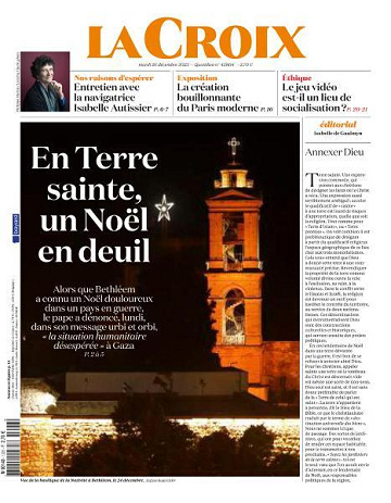 La Croix - 26 Décembre 2023
