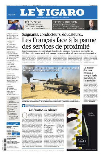 Le Figaro du Mercredi 27 Décembre 2023