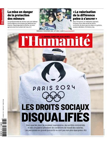 L’Humanite - 27 Décembre 2023