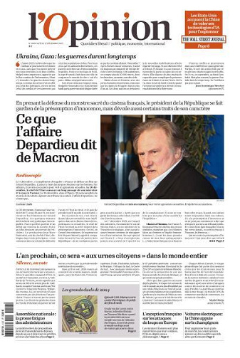 L’Opinion - 27 Décembre 2023