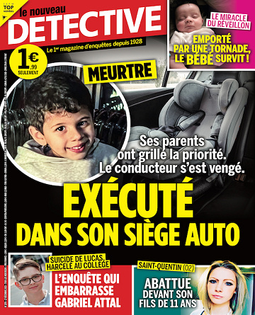 Le Nouveau Détective n°2155 27 Décembre 2023