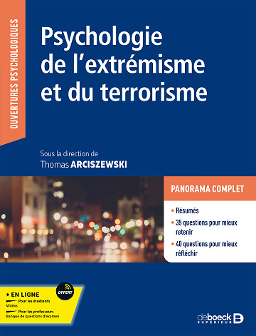 Psychologie de l'extrémisme et du terrorisme - Thomas Arciszewski (2023)