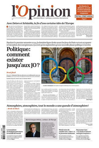 L’Opinion - 28 Décembre 2023