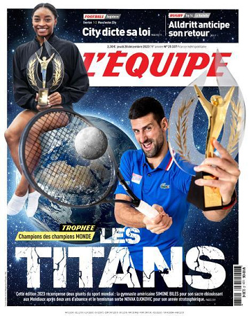 L’equipe du Jeudi 28 Décembre 2023