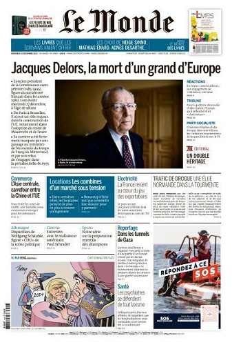 Le Monde du Vendredi 29 Décembre 2023