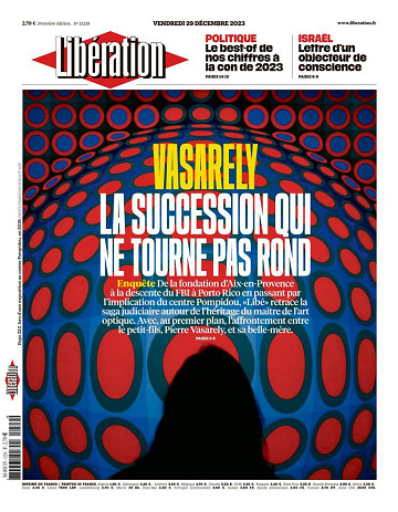 Libération du Vendredi 29 Décembre 2023