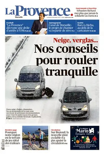 La Provence du Vendredi 29 Décembre 2023 (9 Éditions)