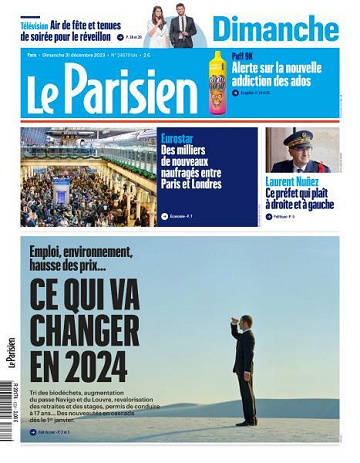 Le Parisien - 31 Décembre 2023
