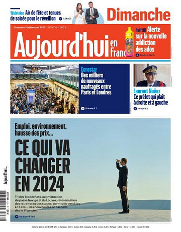 Aujourd’hui en France - 31 Décembre 2023