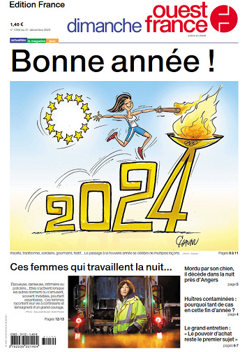 Ouest-France (+ Suppléments) du Dimanche 31 Décembre 2023