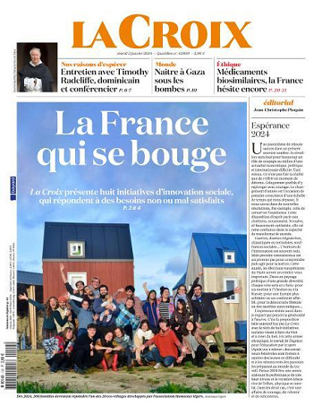 La Croix - 2 Janvier 2024