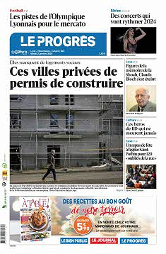 Le progres du Mardi 2 Janvier 2024 (6 éditions)