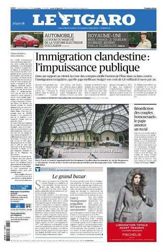 Le Figaro du Vendredi 5 Janvier 2024
