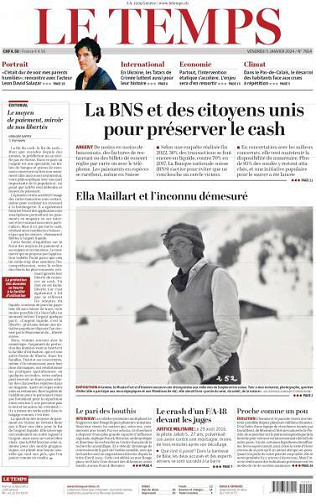 Le Temps - 5 Janvier 2024