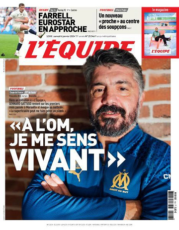 L’equipe du Samedi 6 Janvier 2024