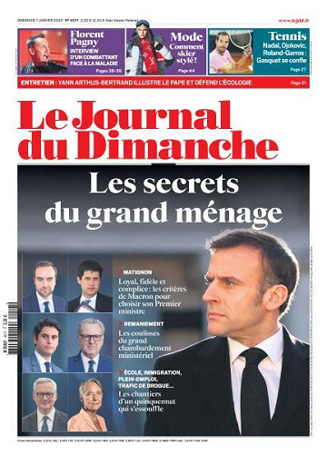 Le Journal du Dimanche - 7 Janvier 2024