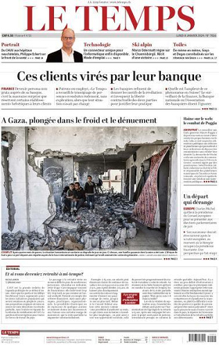 Le Temps - 8 Janvier 2024