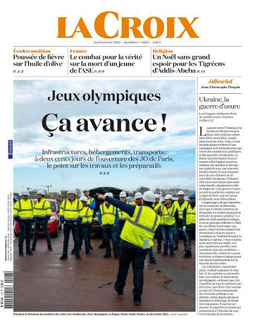 La Croix - 8 Janvier 2024
