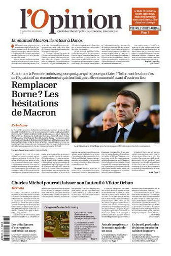 L’Opinion - 8 Janvier 2024