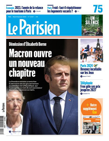 Le Parisien - 9 Janvier 2024