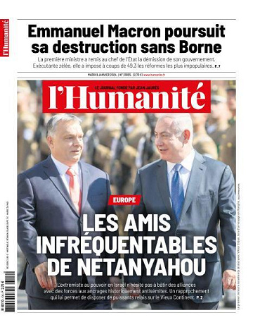 L’Humanite - 9 Janvier 2024