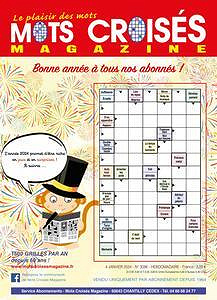 Mots Croisés Magazine - 4 Janvier 2024