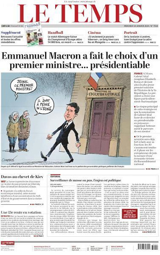 Le Temps - 10 Janvier 2024