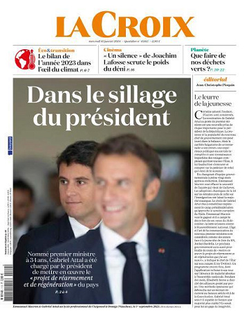 La Croix - 10 Janvier 2024