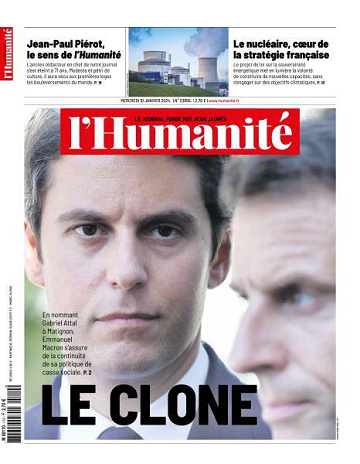 L’Humanite - 10 Janvier 2024