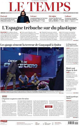 Le Temps - 11 Janvier 2024