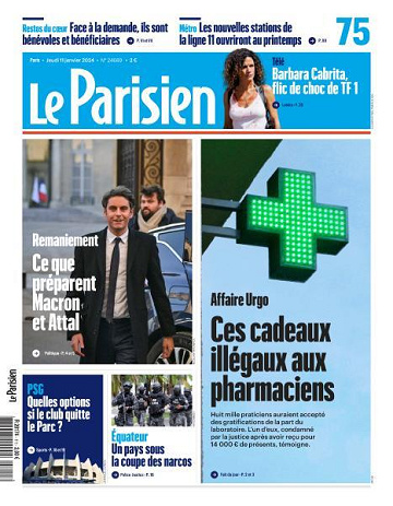 Le Parisien - 11 Janvier 2024