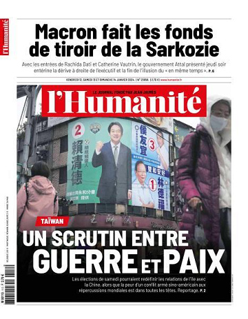 L’Humanite - 12-14 Janvier 2024