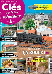 Clés pour le train miniature - Janvier-Février 2024