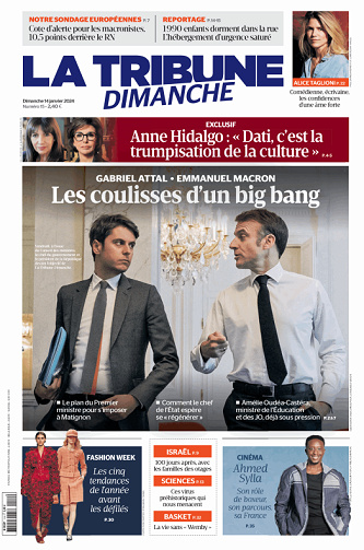La Tribune Dimanche - 14 Janvier 2024