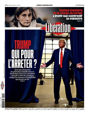 Libération du Lundi 15 Janvier 2024