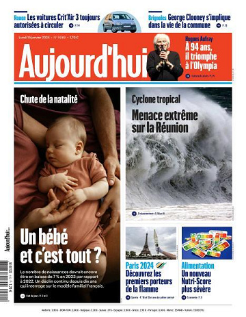 Aujourd’hui en France - 15 Janvier 2024