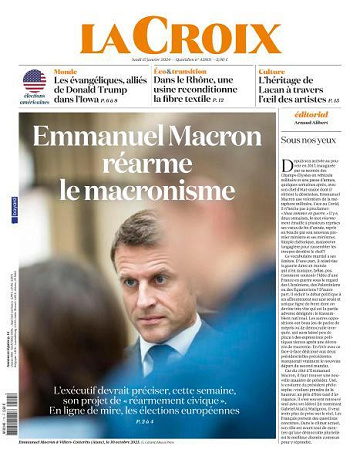 La Croix - 15 Janvier 2024