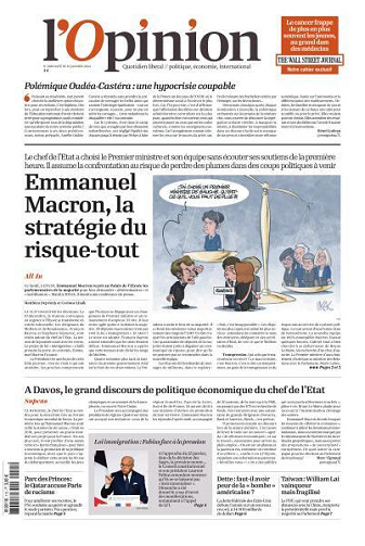 L’Opinion - 15 Janvier 2024