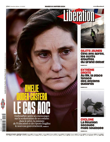 Libération du Mardi 16 Janvier 2024