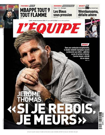 L’equipe du Mardi 16 Janvier 2024