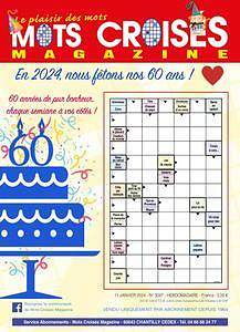 Mots Croisés Magazine - 11 Janvier 2024