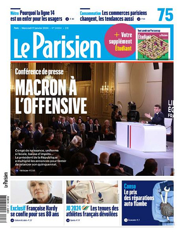 Le Parisien - 17 Janvier 2024