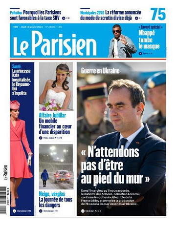 Le Parisien - 18 Janvier 2024