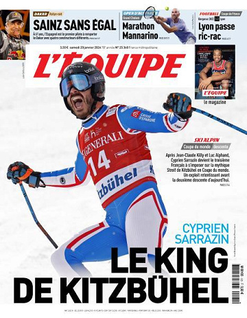L’equipe du Samedi 20 Janvier 2024
