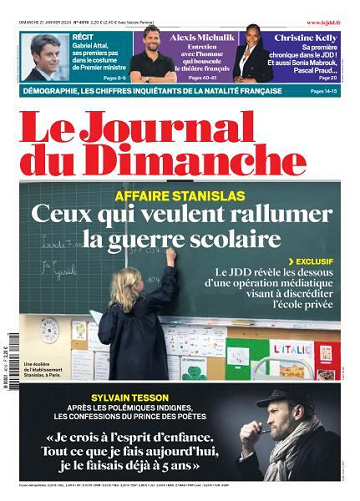 Le Journal du Dimanche - 21 Janvier 2024