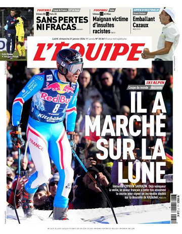 L’equipe du Dimanche 21 Janvier 2024