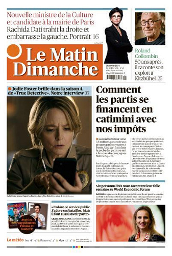 Le Matin Dimanche - 21 Janvier 2024
