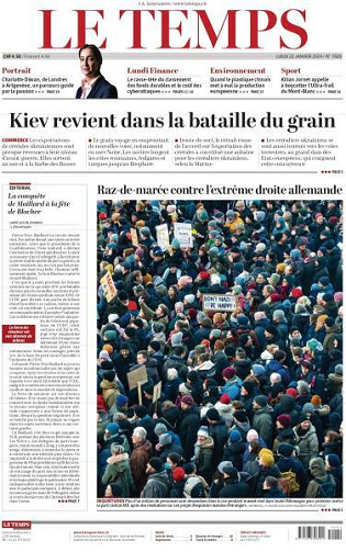 Le Temps - 22 Janvier 2024