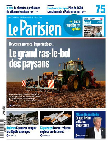 Le Parisien - 24 Janvier 2024
