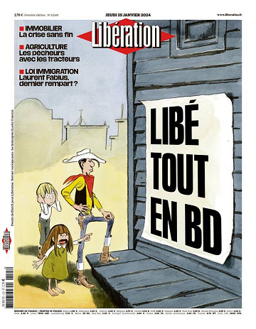 Libération du Jeudi 25 Janvier 2024
